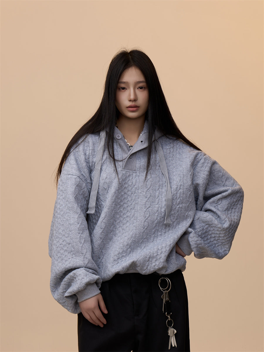 CampusEase Twist Hoodie
