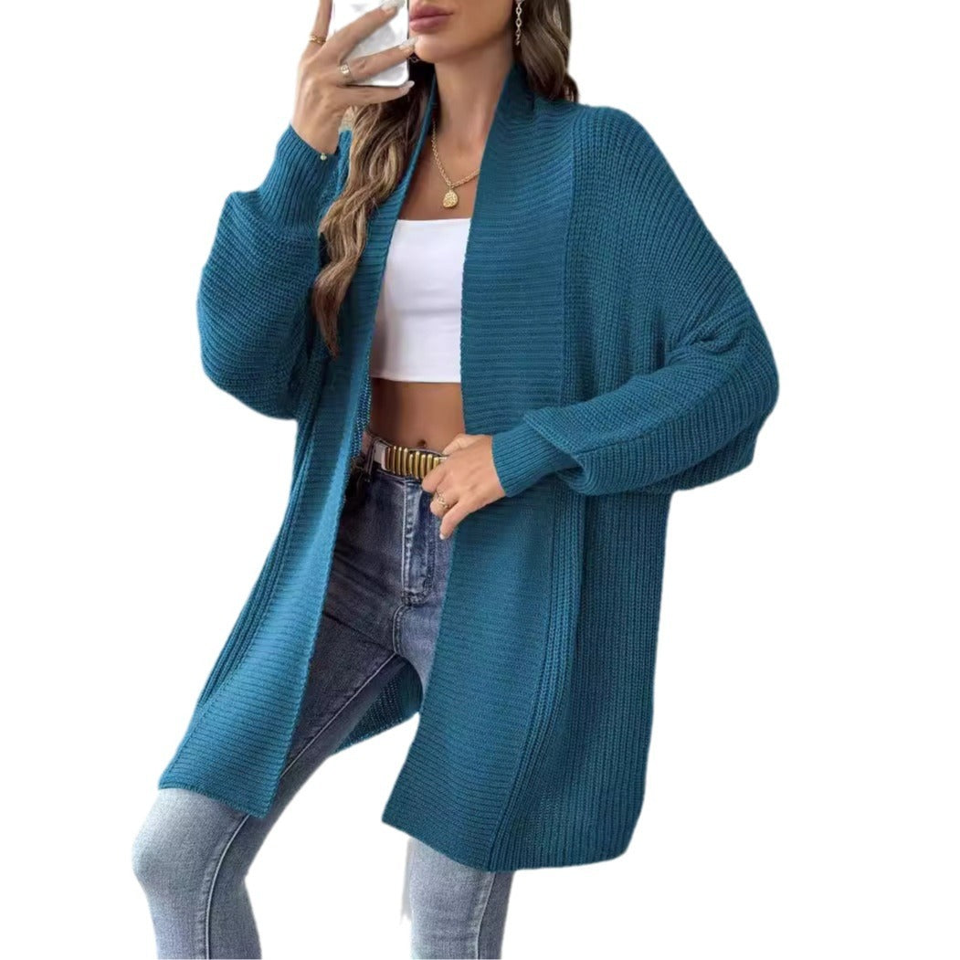 EaseLuxe Loose Sweater Coat