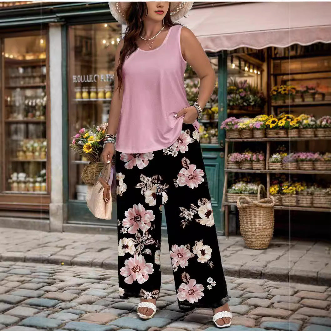 ova Vogue Wide-Leg Suit