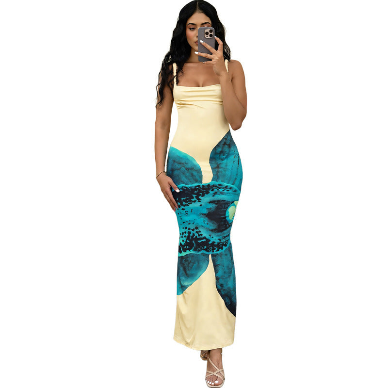 Heatwave Muse Backless Sheath Dress