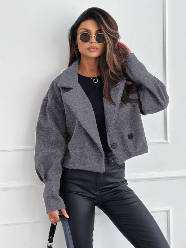 Wooluxe Collar Coat