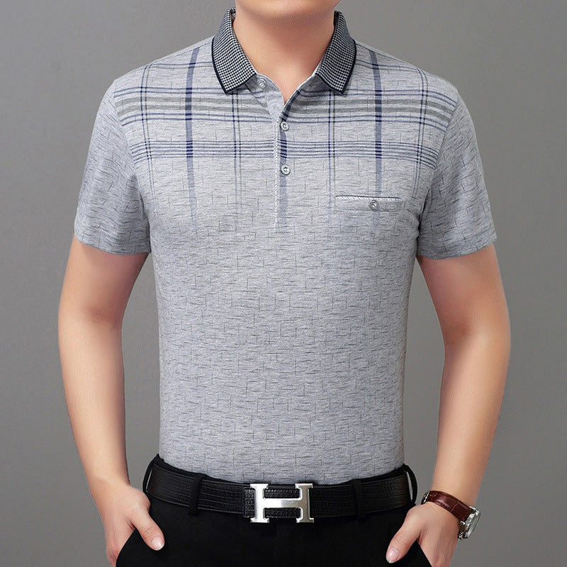 Ice silk short-sleeved t-shirt