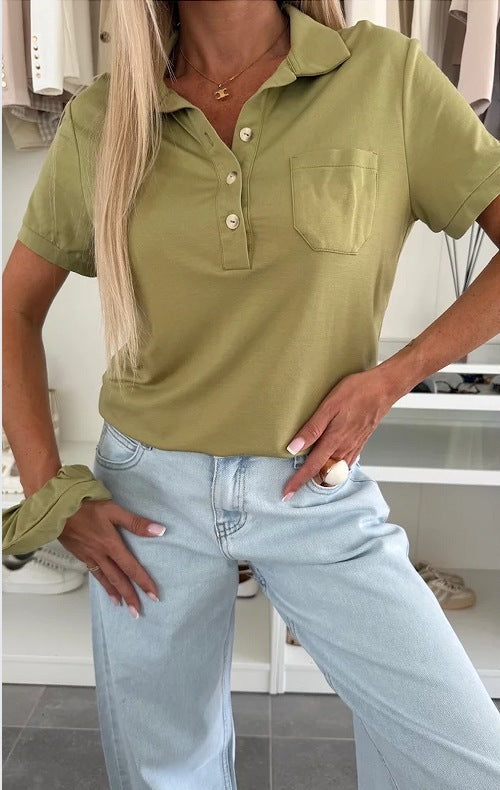 PoloEase Pocket Tee