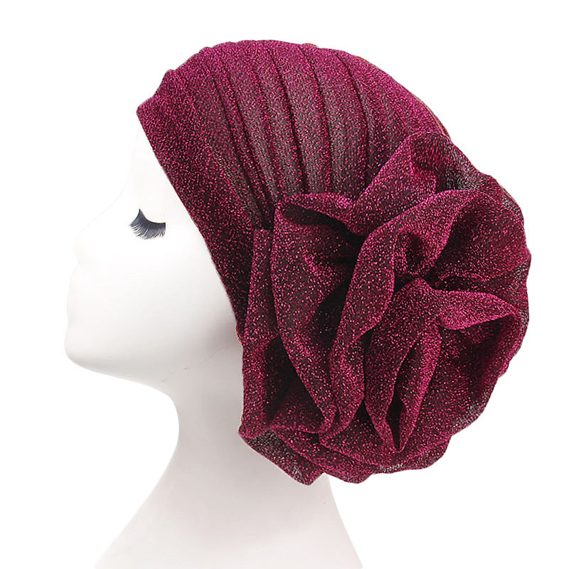 Bright silk large flower headband