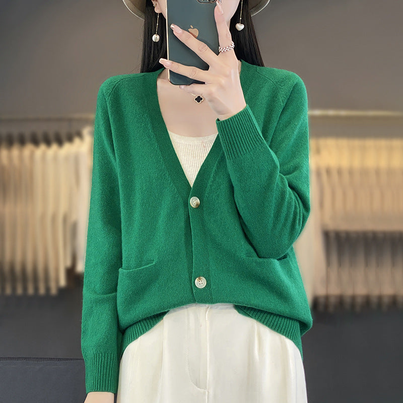 CozyChic Pocket Knit Cardigan