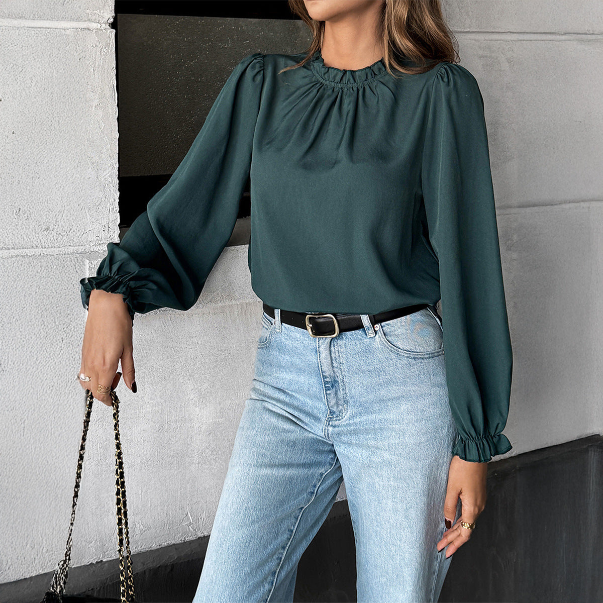 SereneEdge Solid Shirt