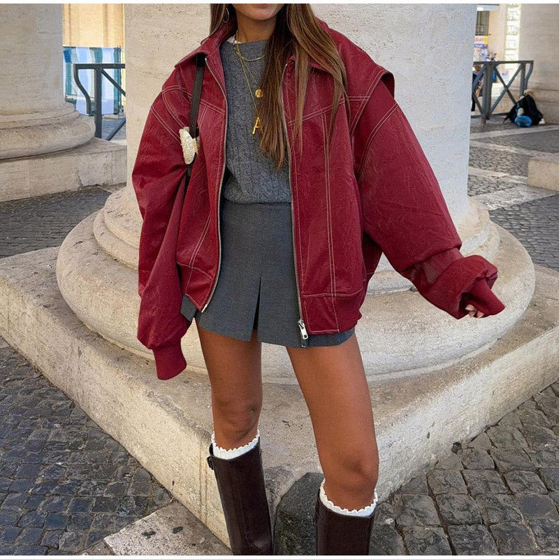 Cadenza Lapel Zip Jacket