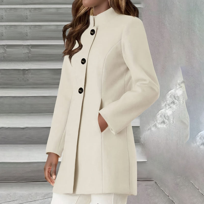 GraceLoom Elegant Woolen Coat