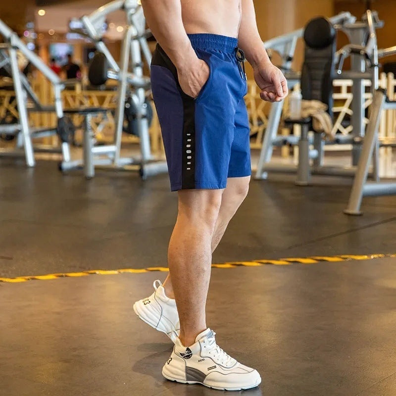 Summer New Ice Silk Quick-drying Running Workout Cropped Pants