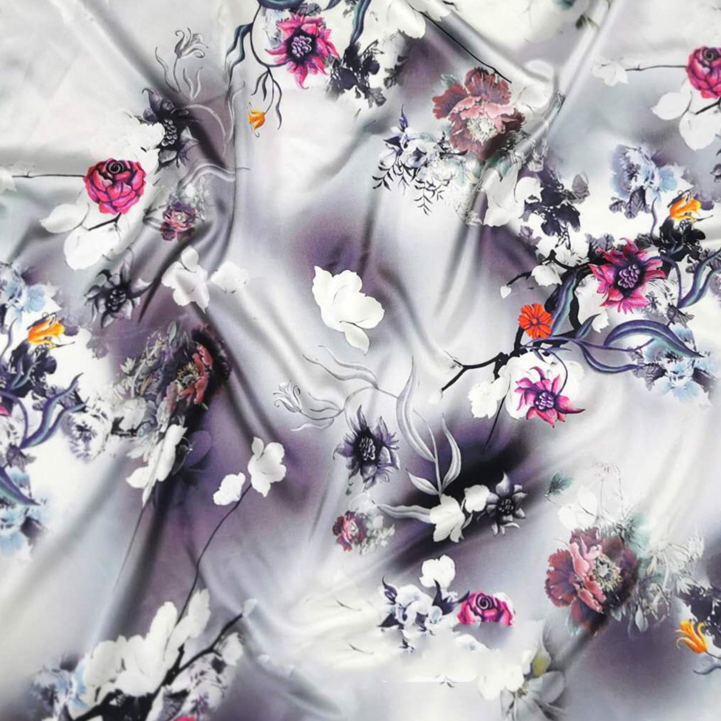 Chinese Style Clothing Handmade Diy Silk Satin Fabric