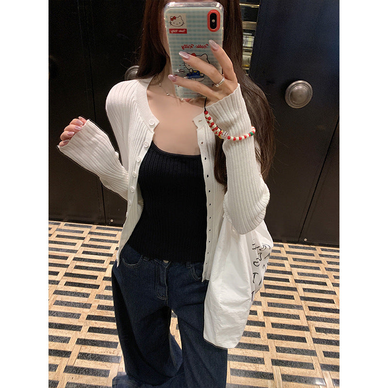 KnitEase Layered Cardigan