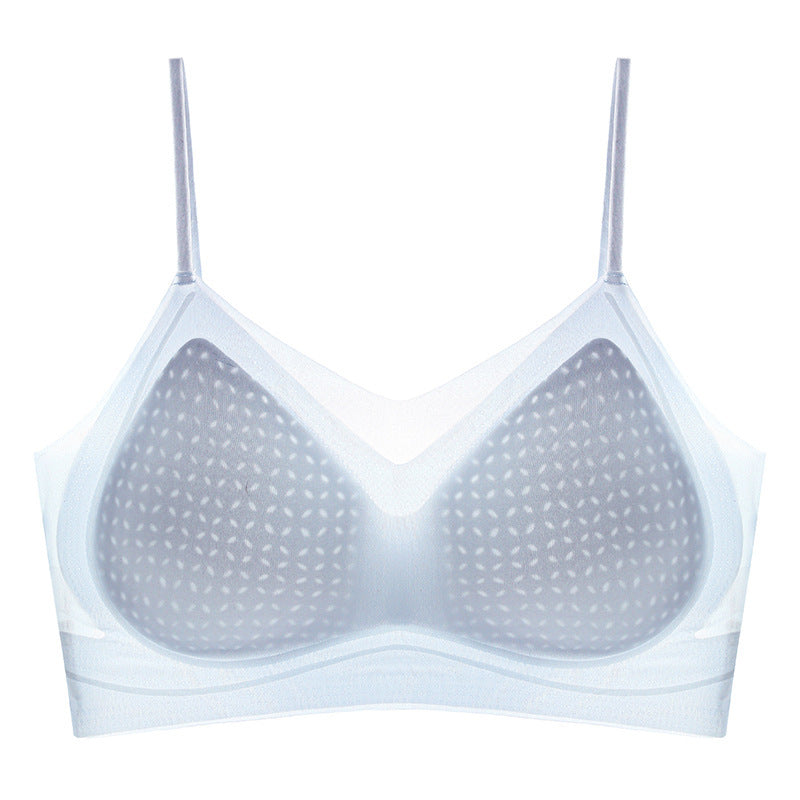 Fashion Ice Silk Cool Female Bra Vest