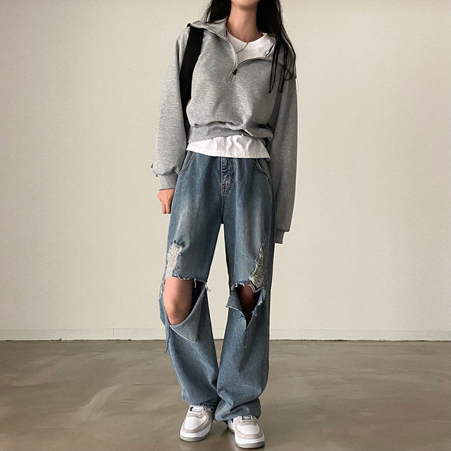 The Solenne Crop Sweater