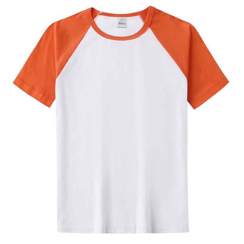 Summer Camp Ice Silk Cotton T-shirt Short Sleeve