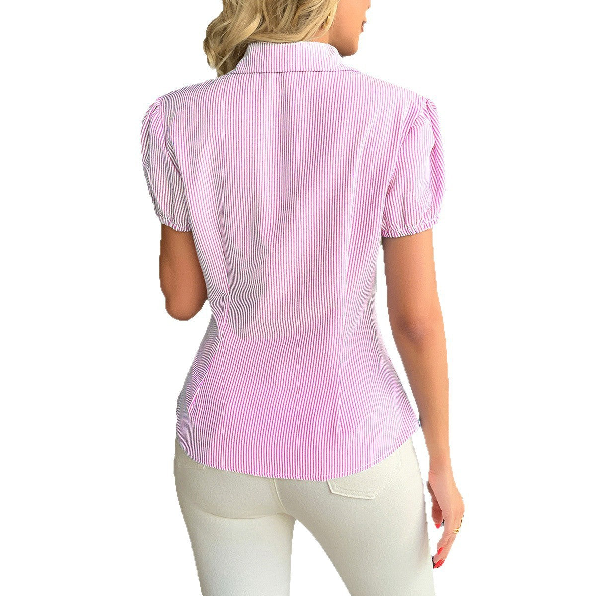 LineaCharm Striped Button Shirt