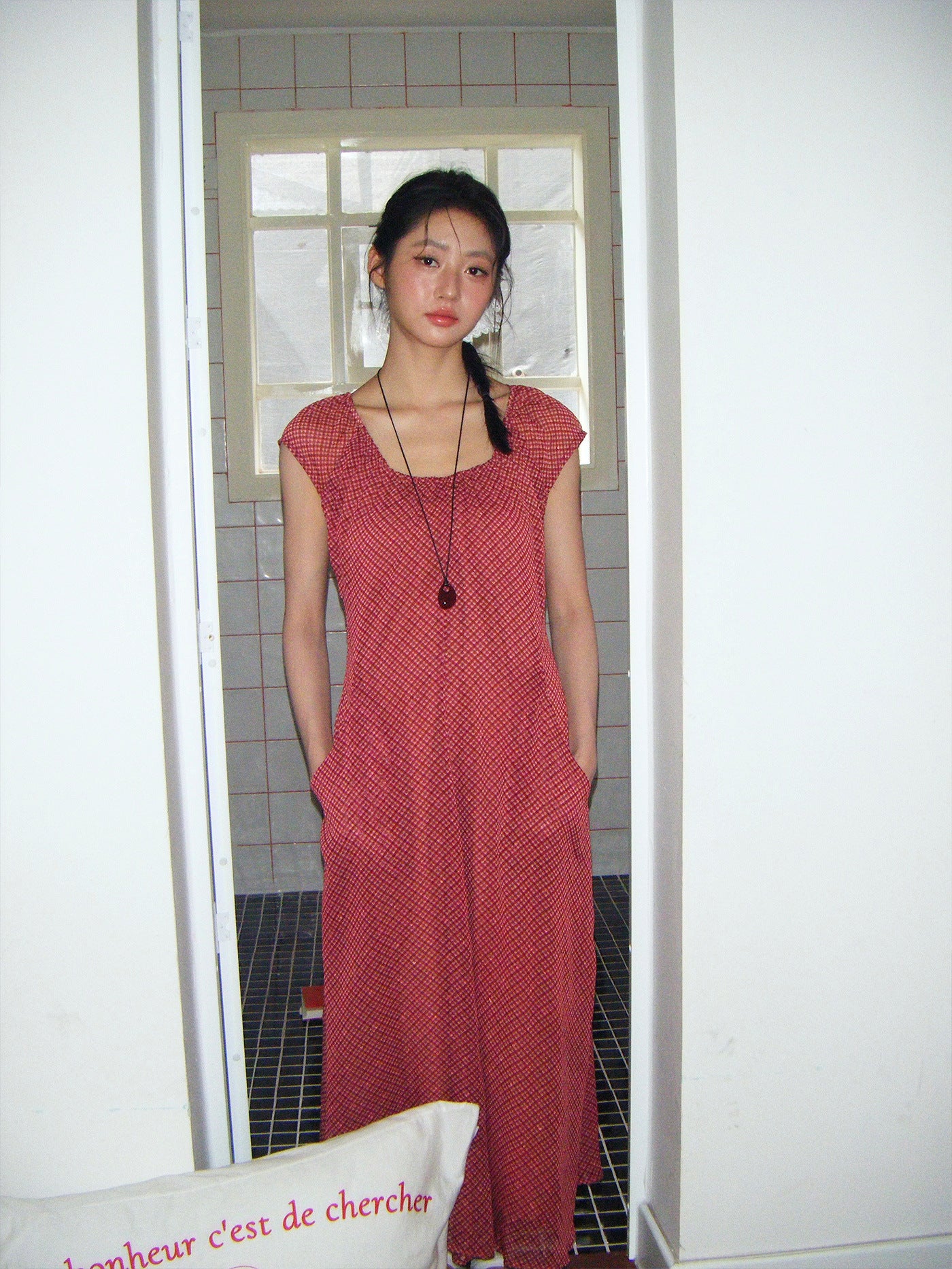 Veloura Backless Silhouette Dress