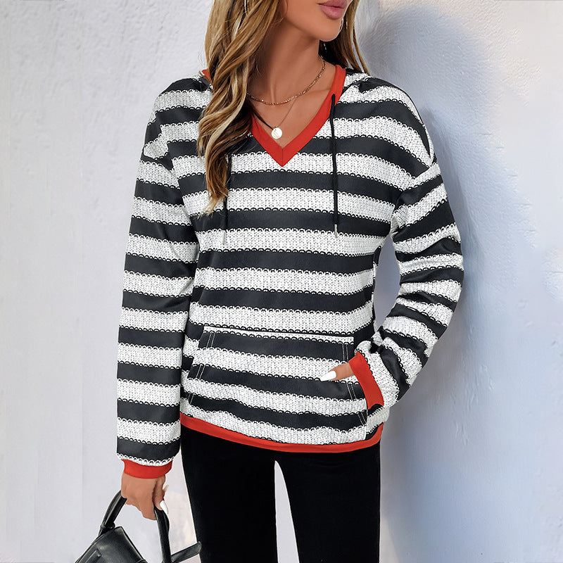 MonoChic Striped Pullover