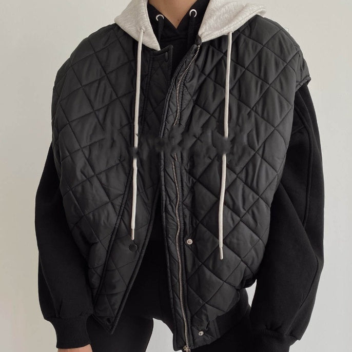 QuiltLuxe Hooded Vest