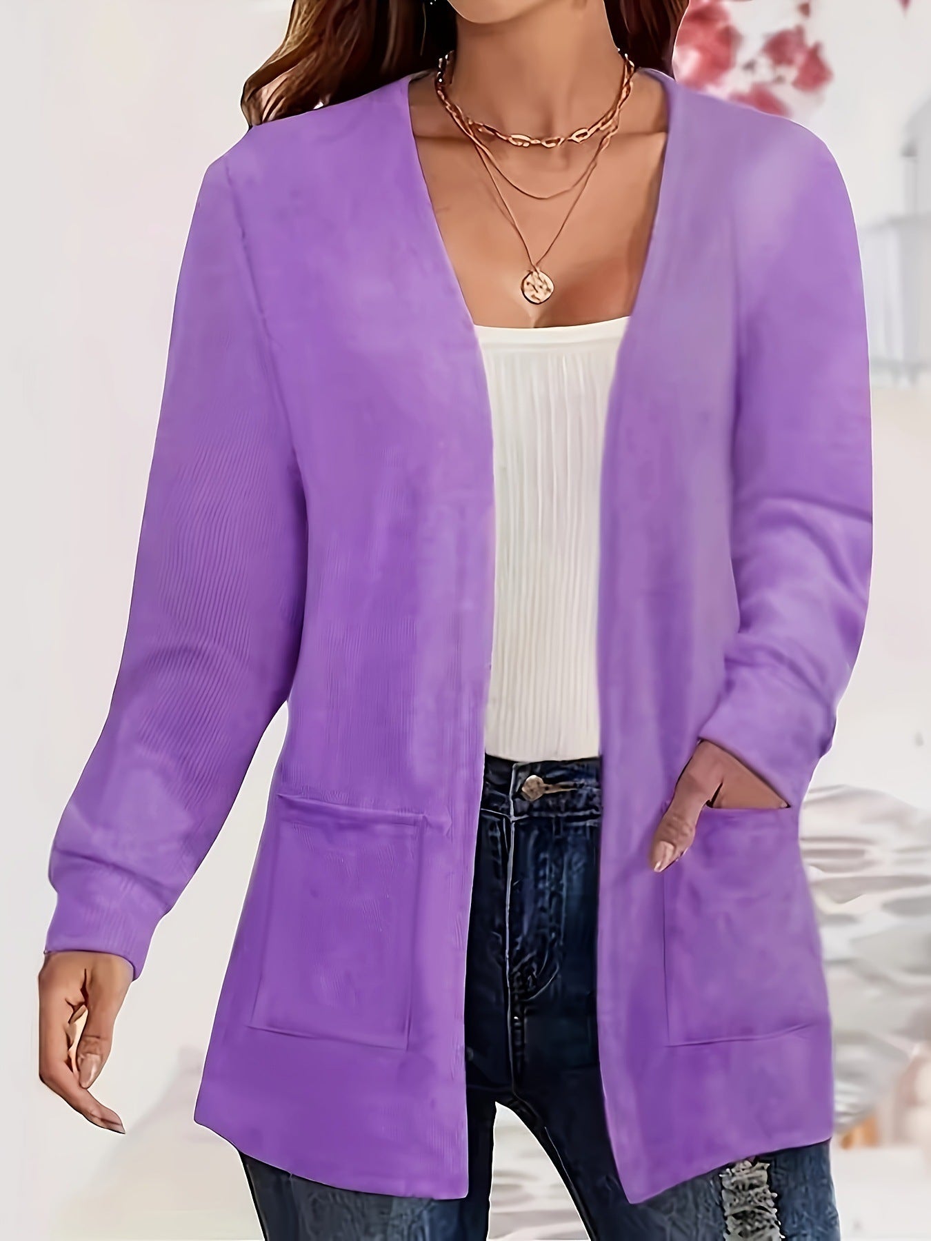 SereniKnit Elegance Cardigan