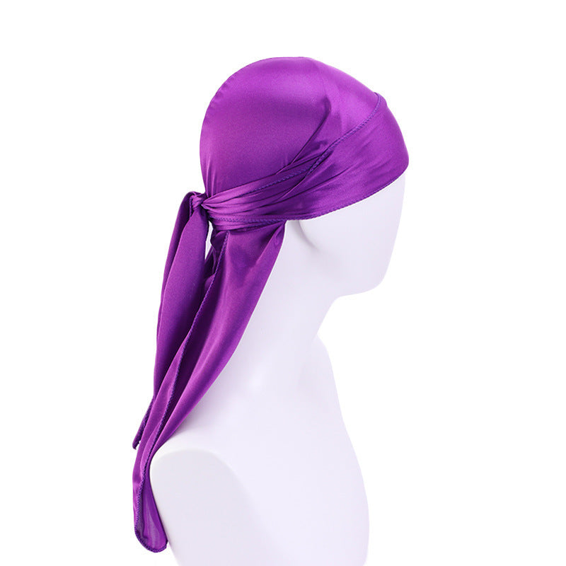 Fashion Personality Silk Strap Tam-o'-shanter