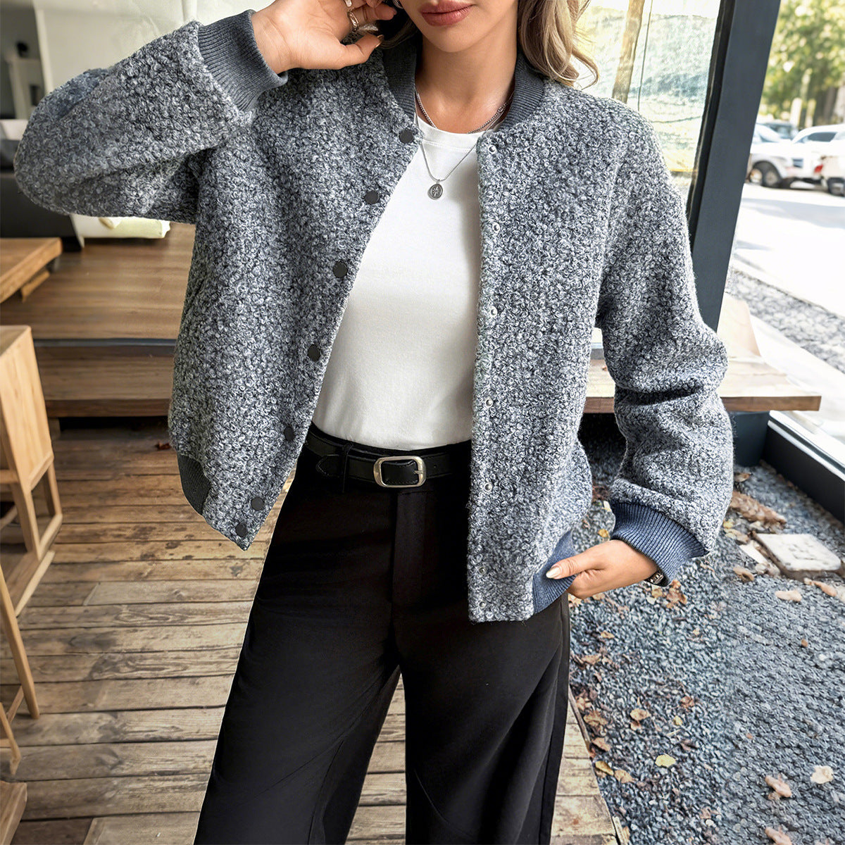 HoliChic™ Button Coat