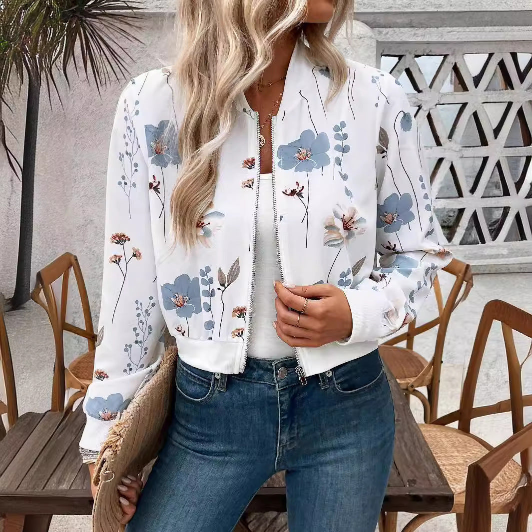 BloomLuxe Zip Jacket