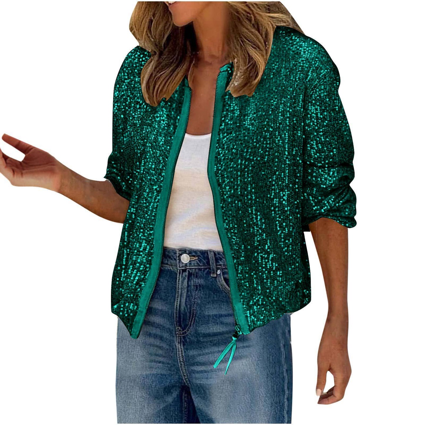 GlimmerZip Chic Jacket