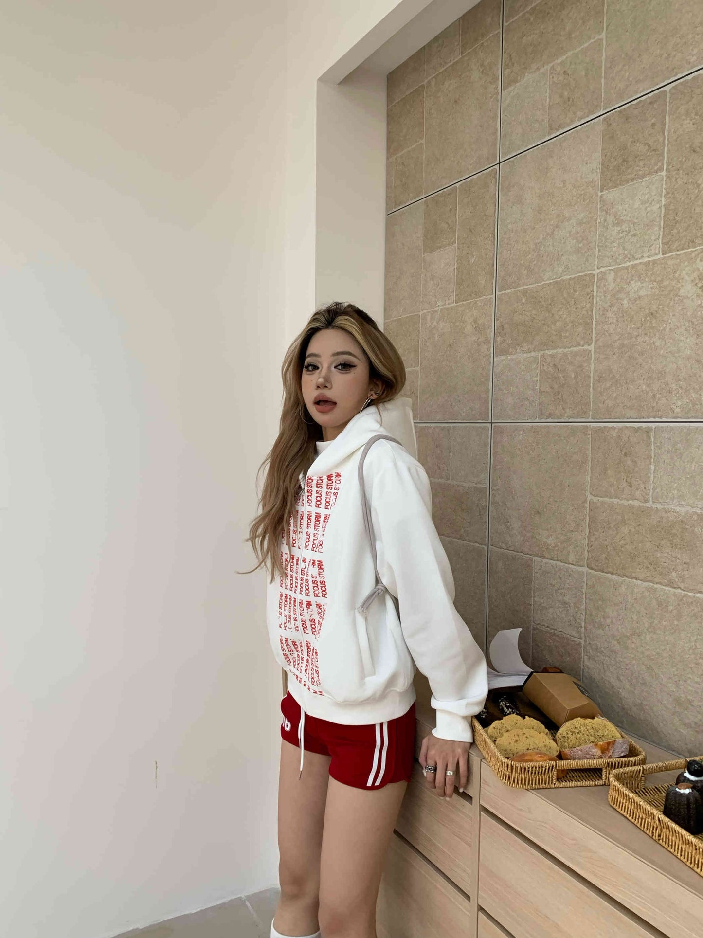 LuxeBond Lettered Hoodie