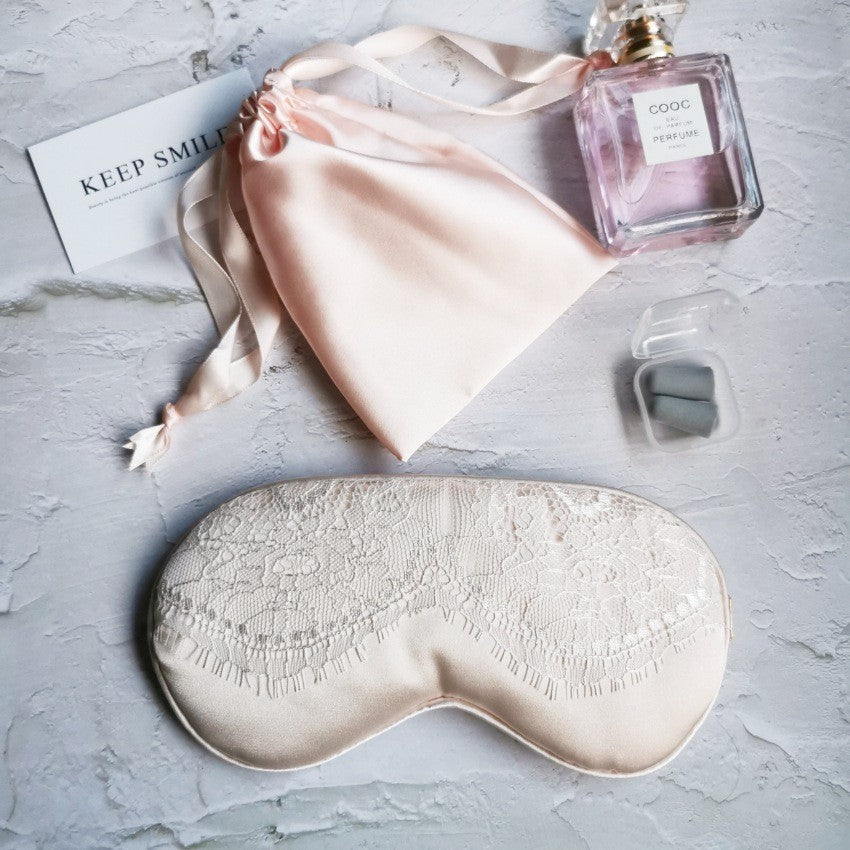 Relieve Eye Fatigue Shading Sleep Breathable Lace And Silk Eye Mask
