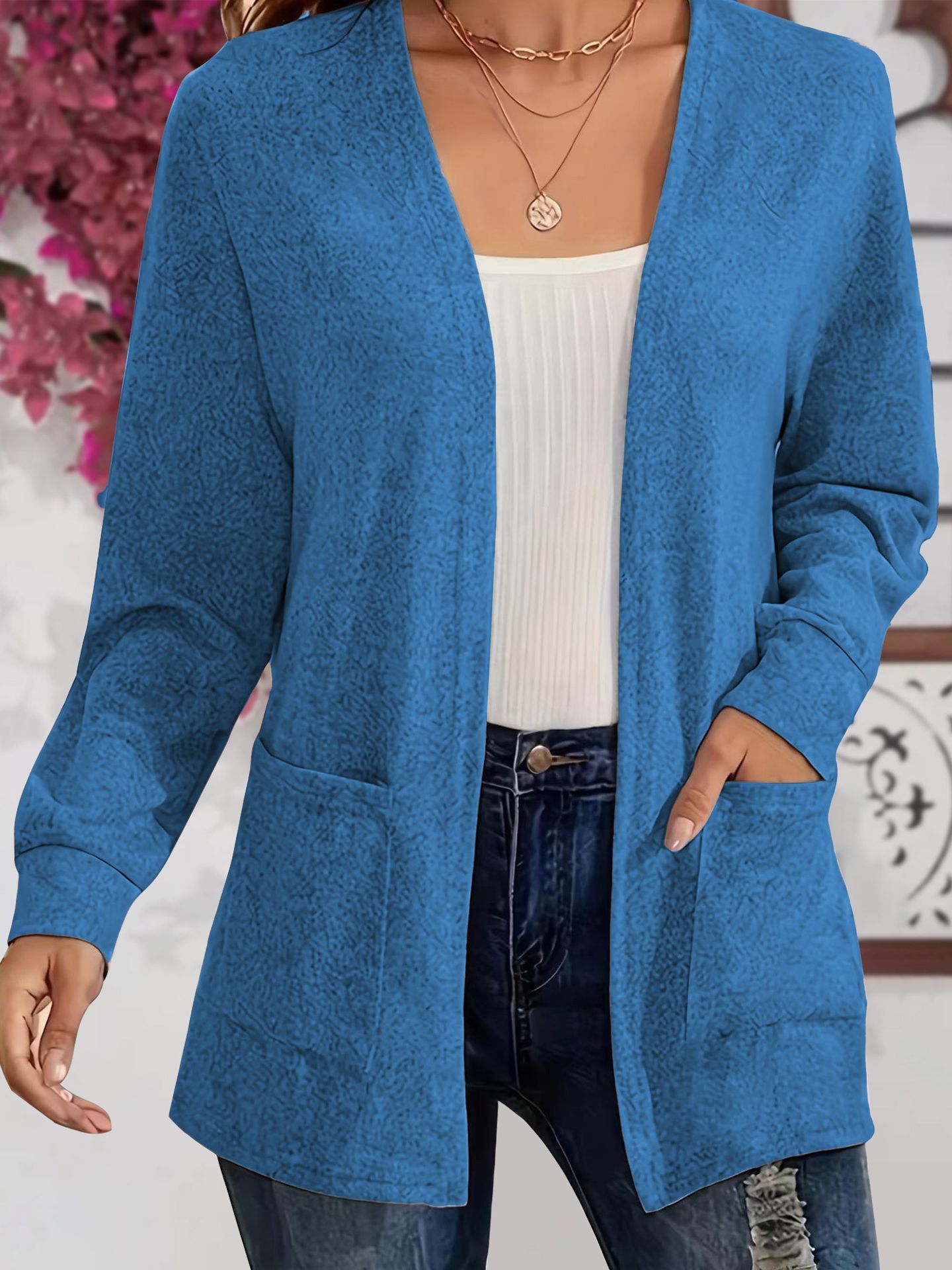 SereniKnit Elegance Cardigan