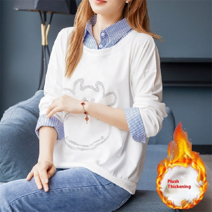 LayerLuxe Faux-Two Sweater