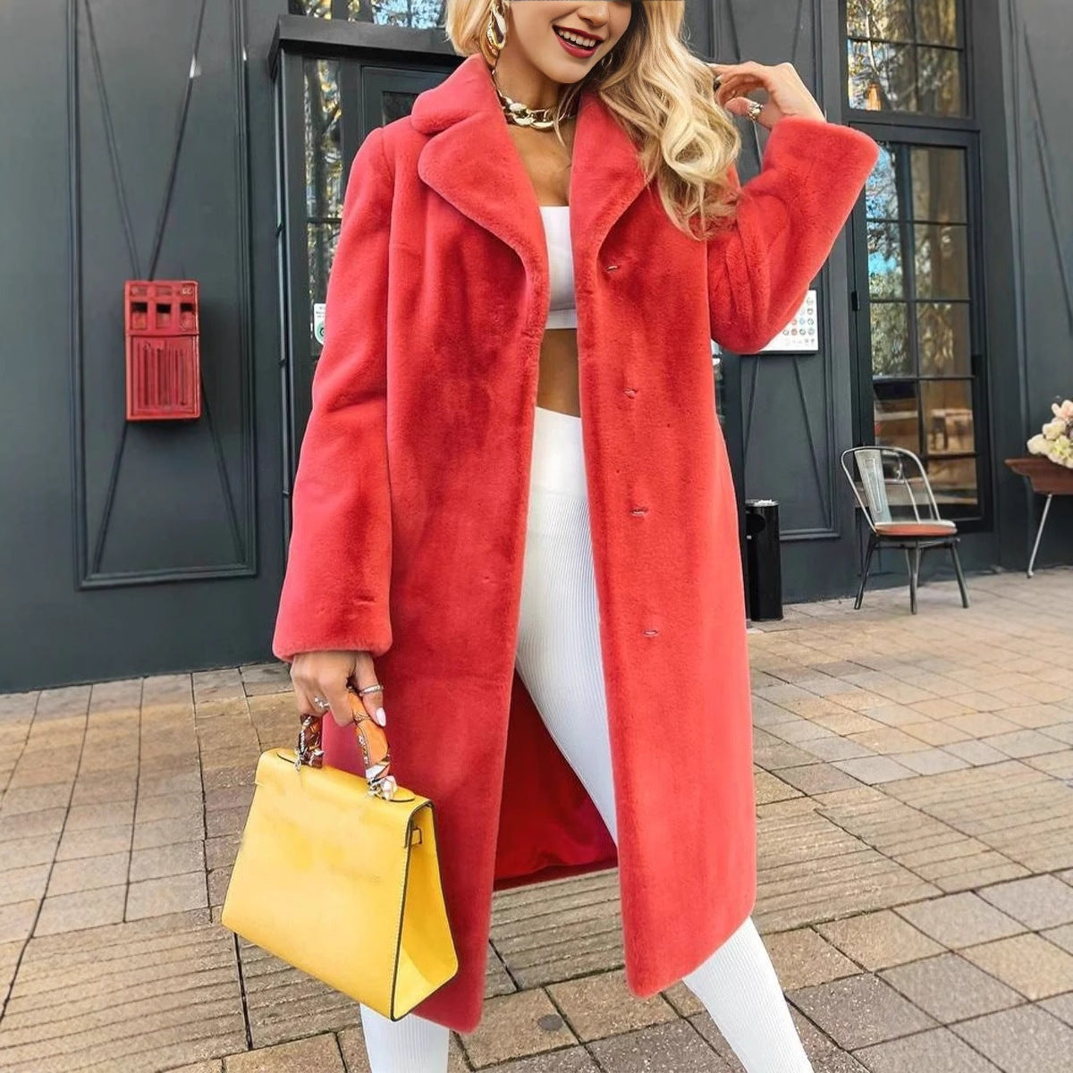 VelviLace™ Elegant Plush Coat