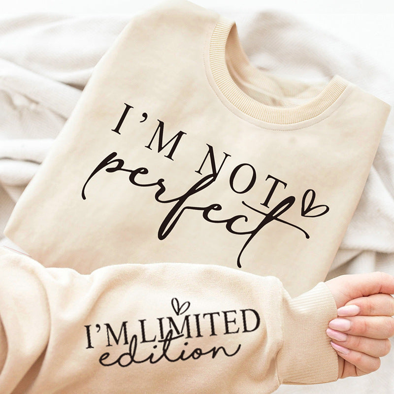 GlobalChic Letter Sweater