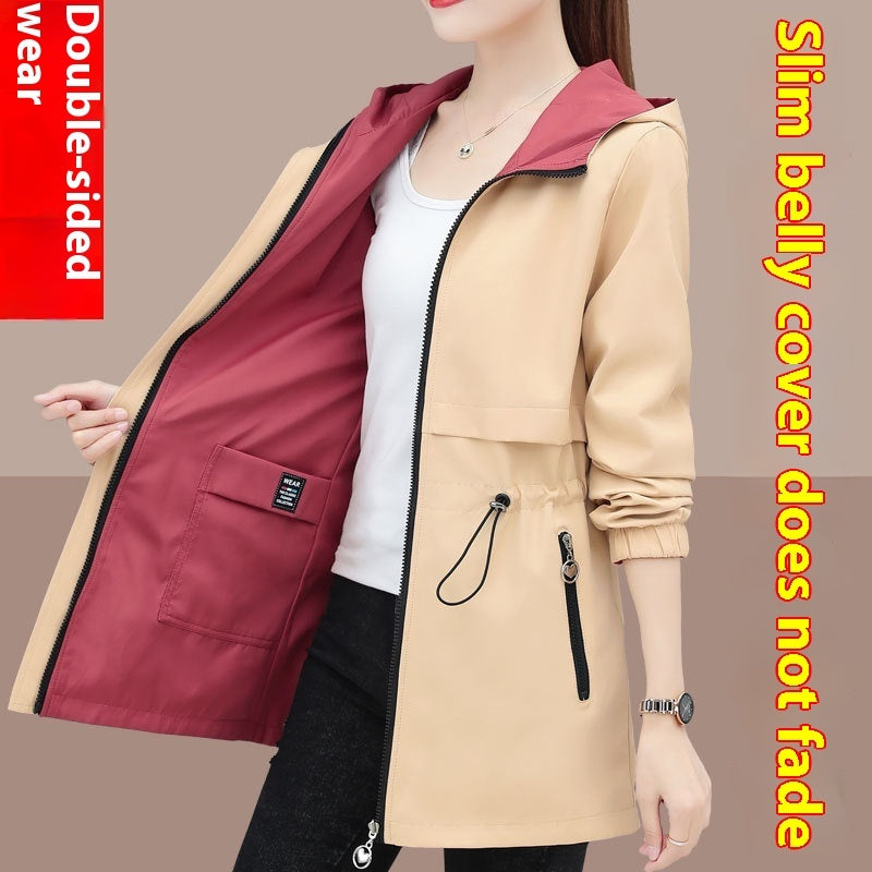 ReversaChic Mid-Length Trench