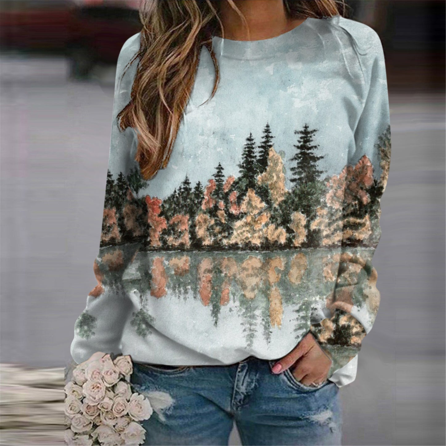 DepthWeave 3D Knit Sweater
