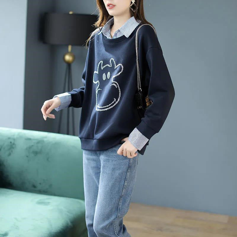 LayerLuxe Faux-Two Sweater