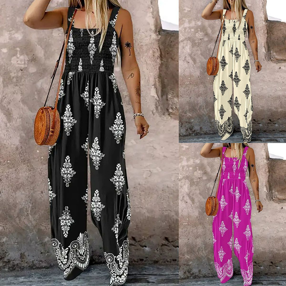 Zahara Breeze Printed Jumpsuit
