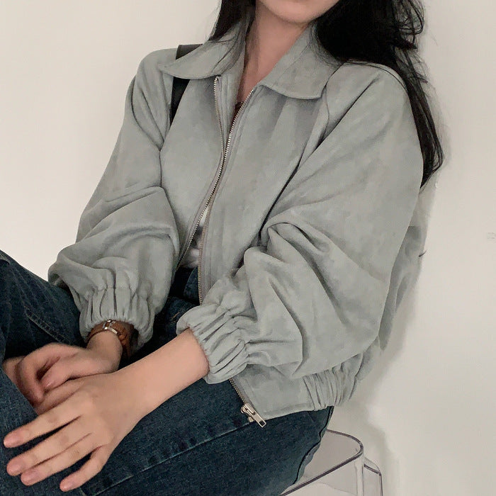 Parisienne Suede Charm Jacket