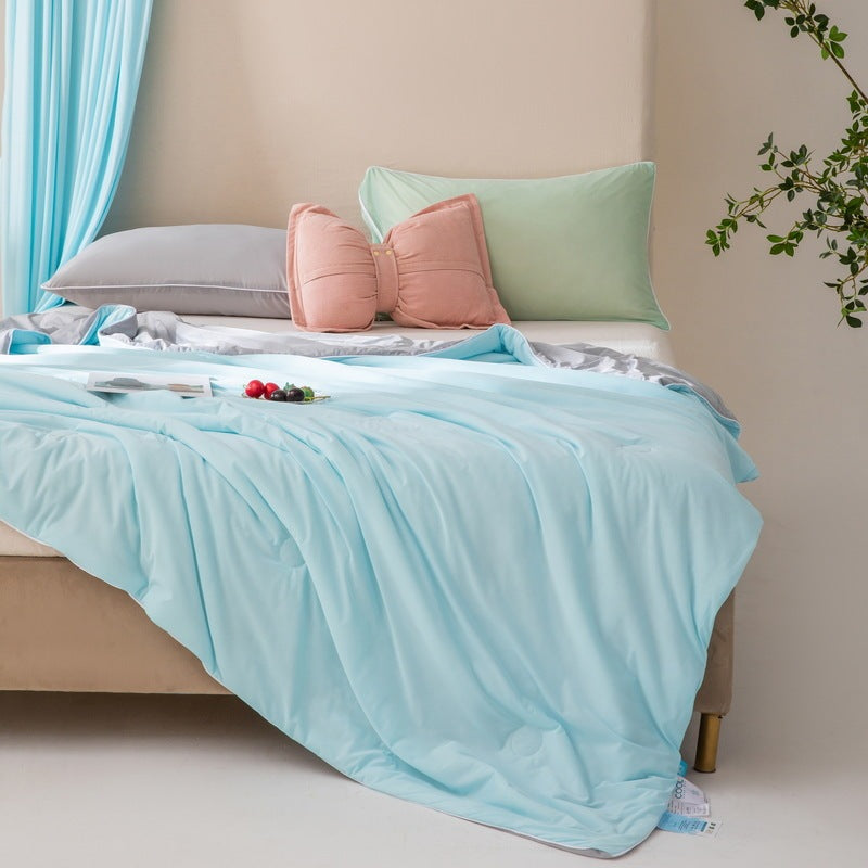Cool Silk Solid Color Summer Blanket