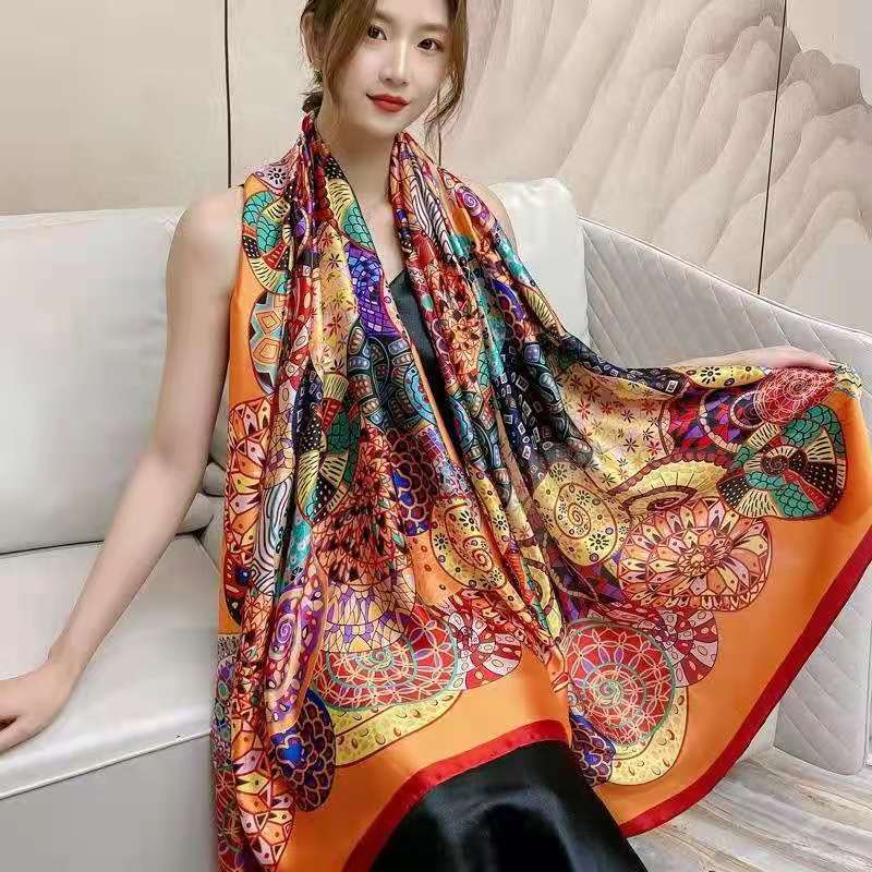 Women's Four Seasons Sunscreen Silk Scarf