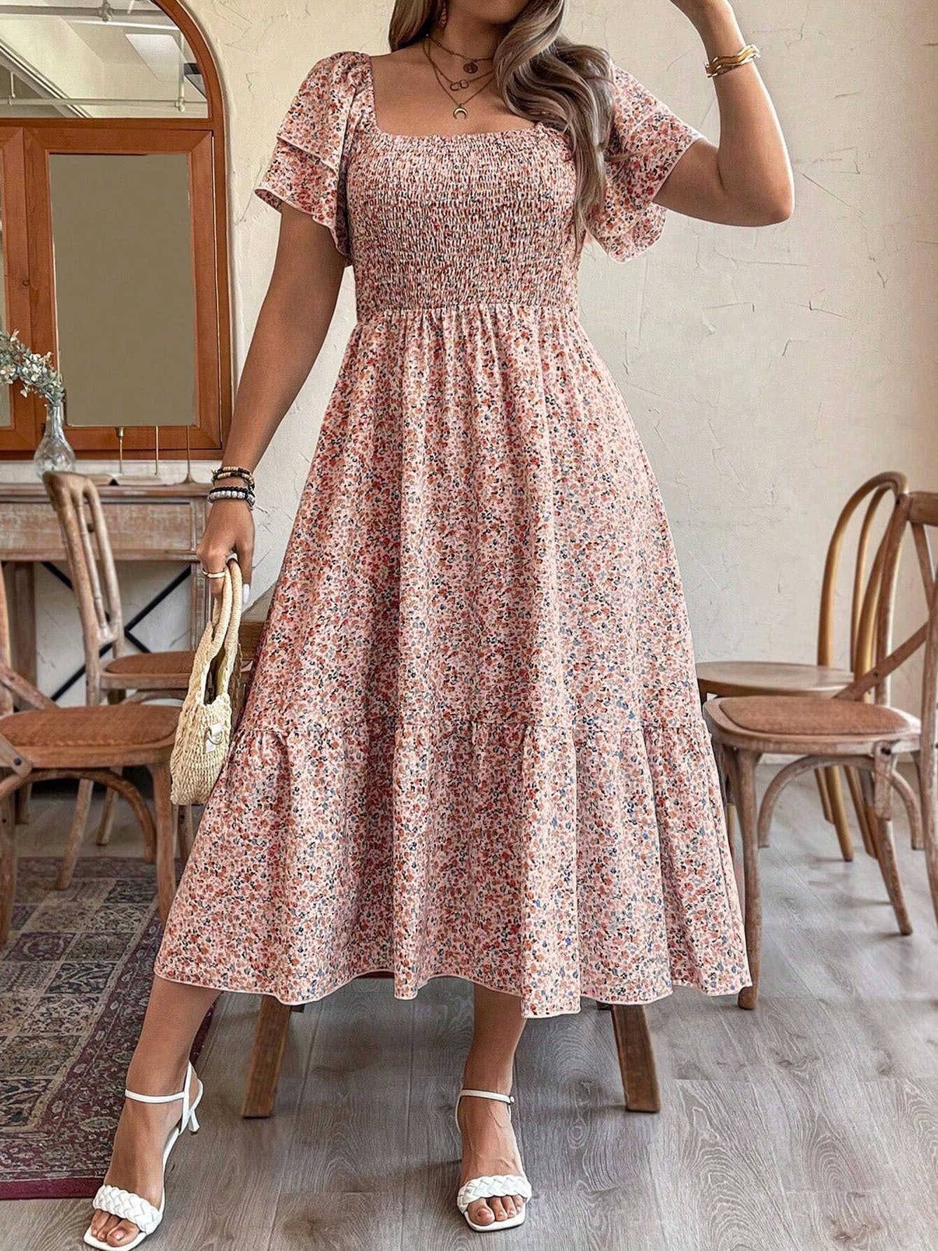 The Sunset Reverie Dress