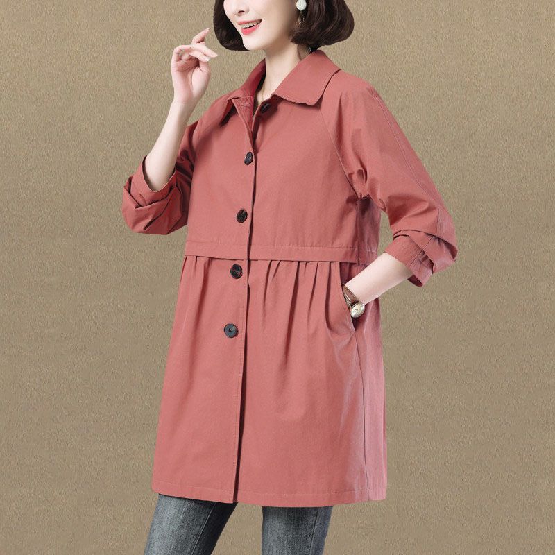 SvelteLine Waist Trench Coat