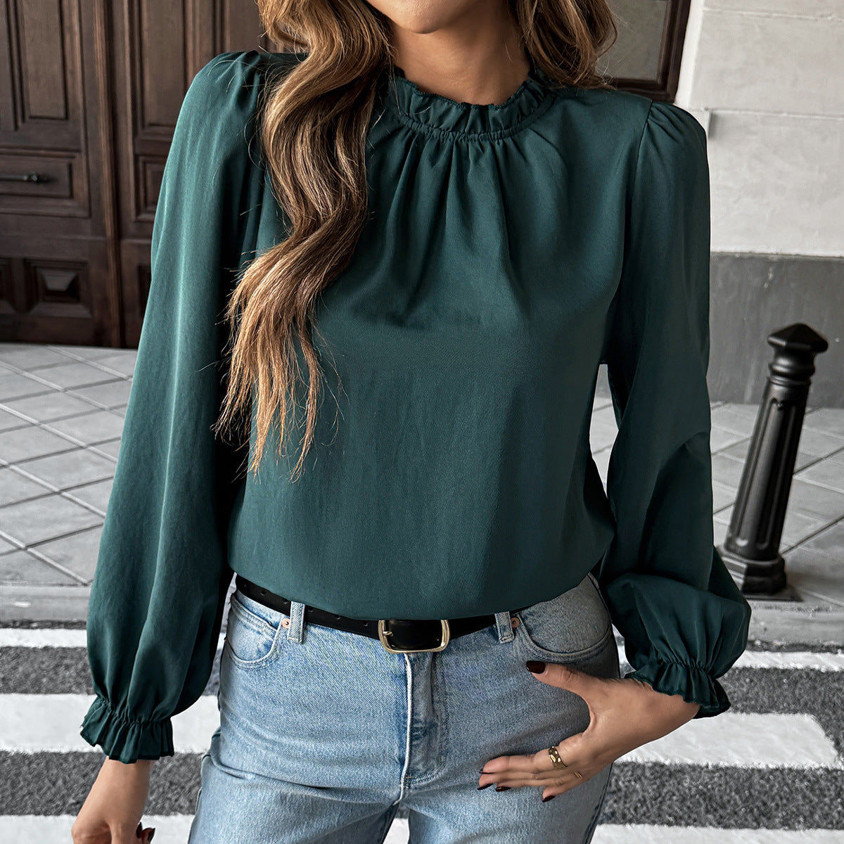 SereneEdge Solid Shirt