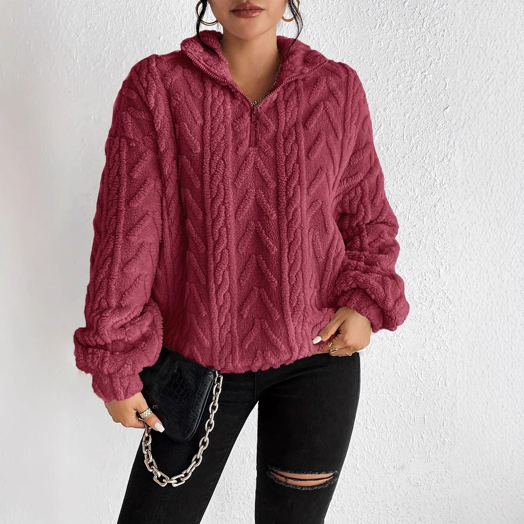 LatteLuxe Double-Sided Pullover