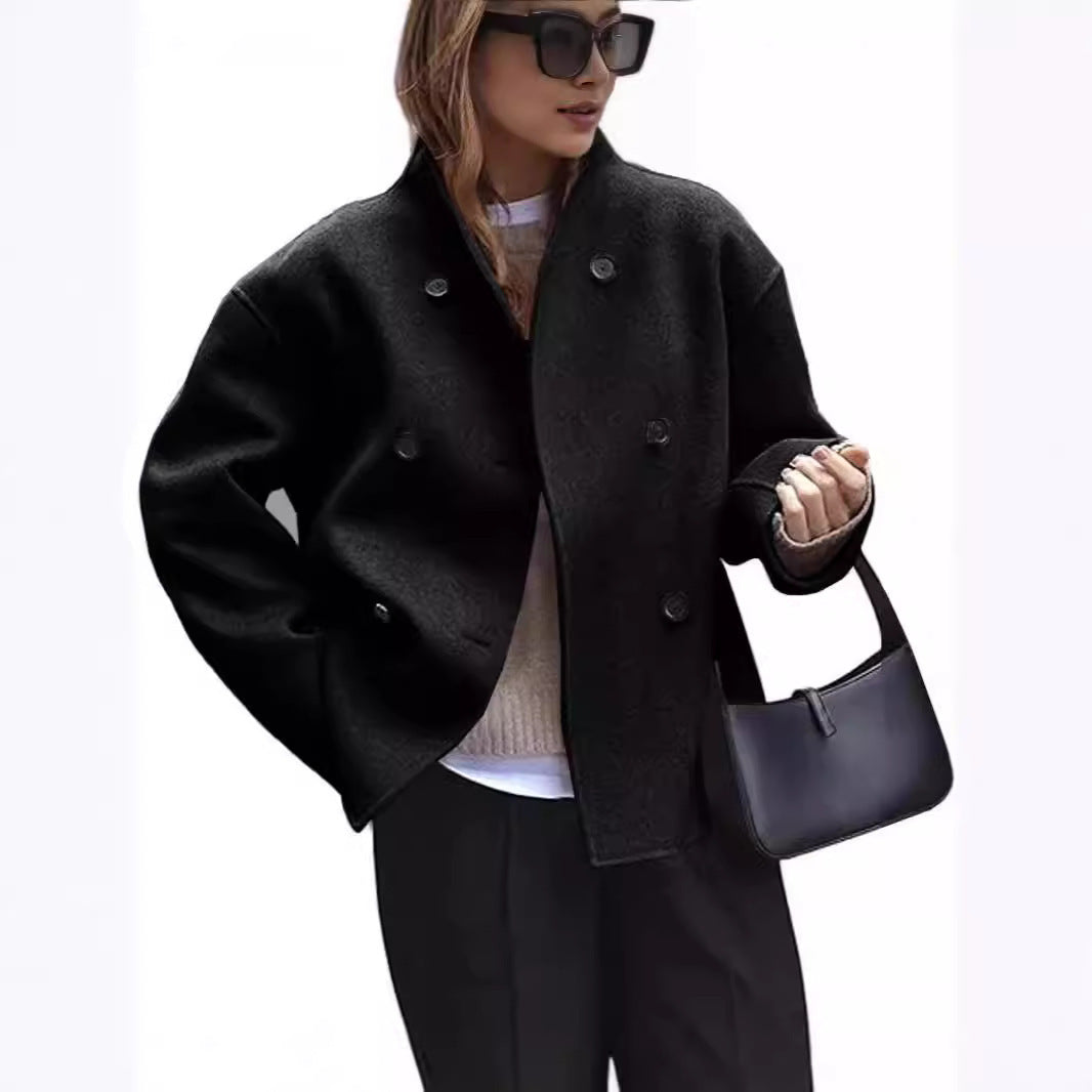 RegalCheck Woolen Coat