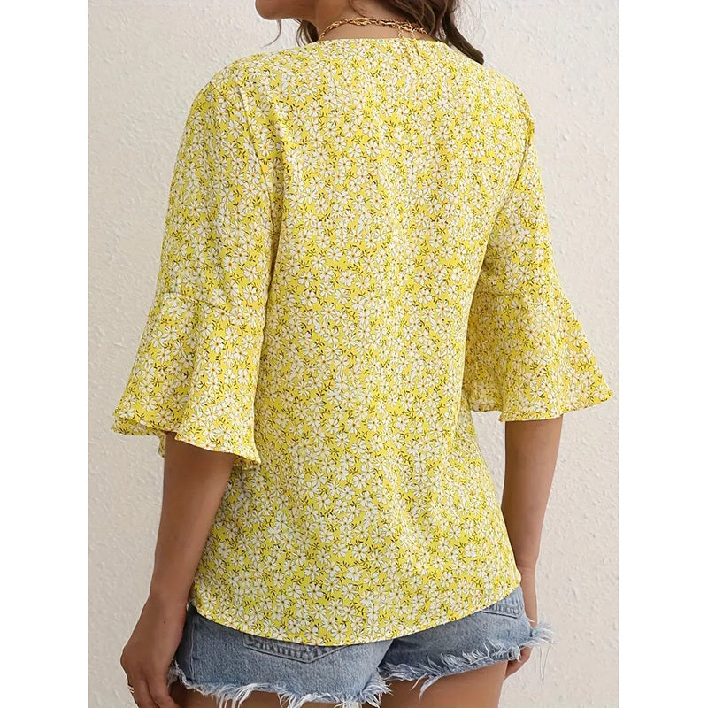 Floravive Flare Blouse