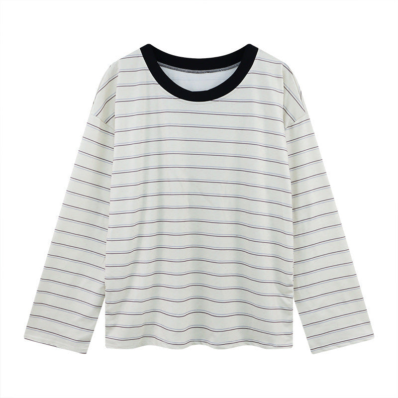 LineaWave Striped Long Sleeve Tee