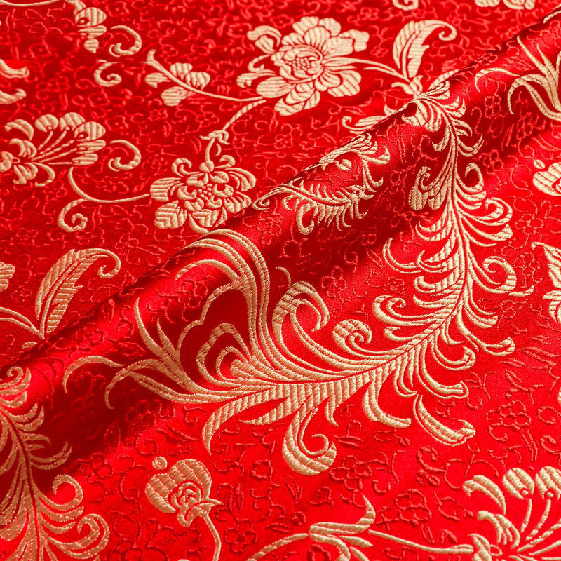 Silk Fabric For Phoenix Tail Cheongsam