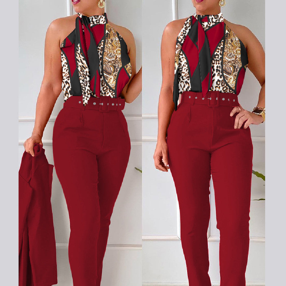 Blossom Reign Vest Ensemble