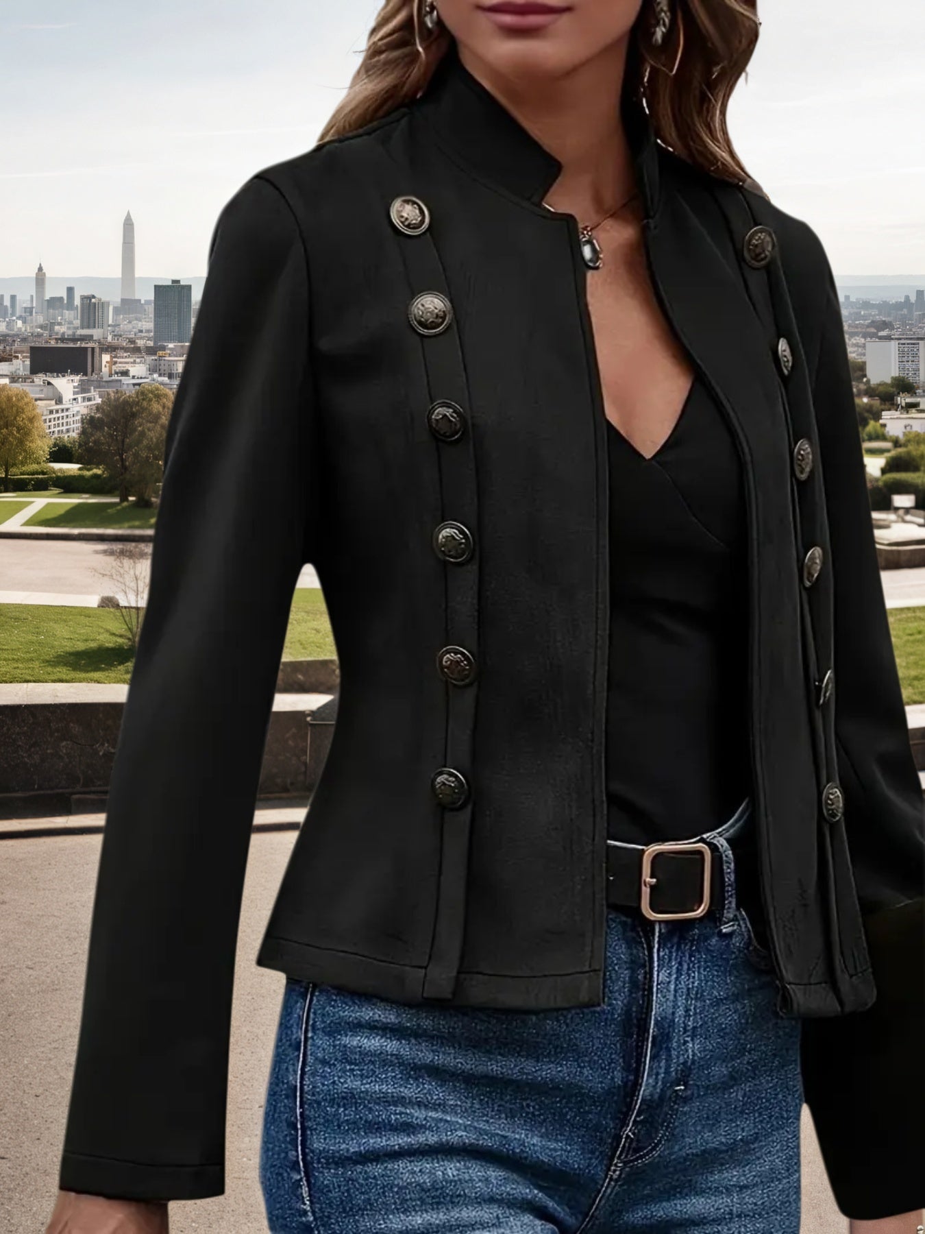 The Aurelia Double-Breast Jacket